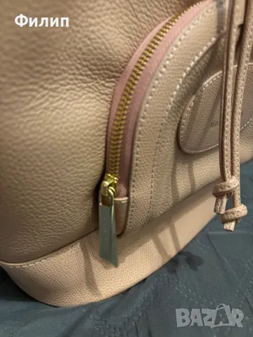 Раница от естествена кожа, снимка 4 - Раници - 48090082