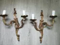 Два аплика за стена рококо комплект, снимка 1
