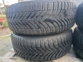 Лети джанти 16ки 5х112 Rial Mercedes + зимни гуми 205/60/16 Michelin, снимка 12
