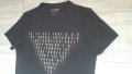 Мъжка черна тениска GUESS SLIM FIT размер S, снимка 5