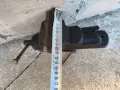 Българско шлосерско менгеме с настолна стяга, произведено, снимка 7