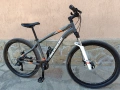 Планински велосипед Rockrider ST 120, 27,5", СИВО/ОРАНЖЕВО, снимка 1