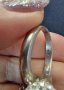 Сребърен пръстен с камъни "Swarovski" проба 925 , снимка 11