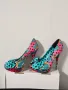 Дамски нови летни обувки на ток 36 номер, снимка 2