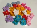 50 броя сияйни цветчета ръчно изработени , снимка 6