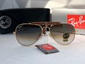 Ray-Ban RB3422 RB3025 limited edition слънчеви очила Рей-Бан авиатор с кожа, снимка 6