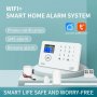 Аларма, Алармена система, TUYA, Wifi, СОТ, сигурност за дома, офис, охранителна, смартфон, интернет, снимка 4