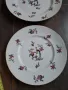 limoges две кръгли плата с цветя и райски птици 8/5, снимка 7