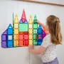 Магнитни 3D блокчета – комплект от 106 части, снимка 4