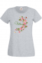 Дамска тениска Ива цветя и пеперуди,Имен ден Подарък,Изненада,Празник,Цветница, снимка 4