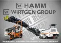 Hamm Wirtgen Group строителна техника и механизация стикери, снимка 1