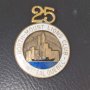 Емайлова значка 25 години Lions club Quebec Canada, снимка 1 - Колекции - 44474511
