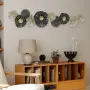 Стенно изкуство HOMCOM, стенна декорация с метална рамка, снимка 5