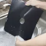 Комплект от 4 броя тефлонови защитни протектори за газов котлон, снимка 4