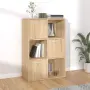 vidaXL Шкаф за съхранение, дъб сонома, 60x29,5x90 см, инженерно дърво（SKU: 801137）, снимка 2