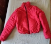 Дамско зимно пухено яке червено – много запазено, снимка 4