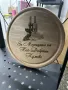 Подарък за кумове -гравирана дъска, снимка 2