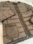 Дамско яке цвят каки с къдрички, снимка 2
