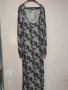 ДЪЛГА НМ РОКЛЯ В ЧЕРНО И БЯЛО XL , снимка 5