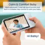 Бебефон Babysense Prisma с камера и аудио, 5” HD видео бебефон, снимка 7