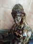 стара метална статуетка-буда, снимка 2