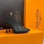 дамски боти на ток louis vuitton versace fendi , снимка 10