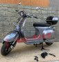 Електрически скутер Elektro Futura дизайн Vespa 4000W 20Ah/7 4000W 20Ah/72V+документи за регистрация, снимка 17