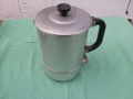 Стара електрическа кана алуминиева, снимка 1 - Аксесоари за кухня - 36143971