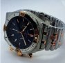 Мъжки луксозен часовник Breitling Chronomat три цвята , снимка 18