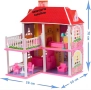 Къща за кукли с обзавеждане-83х25х70 см./къща с кукла, снимка 3