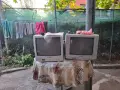 Телевизор НЕО два броя малки работещи с дистанциони.Цената е за един брой двата 20е., снимка 1