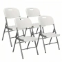 Комплект 4 броя сгъваеми кетъринг столове за градина и събития - удобни и издръжливи, снимка 1