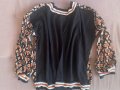 Блузка от кадифе и плетиво, снимка 2