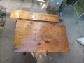 Дървена маса с пейка, снимка 4