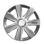 Тасове за джанти 14'' Versaco Carbon GTX - сребрист, снимка 1