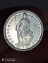 1/2 франка швейцарски унк сребро 1957 г

, снимка 3