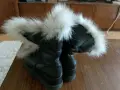 Дамски боти естествена кожа естествен косъм лисица , снимка 5