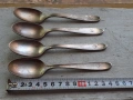 Стари колекционерски дебело посребрени лъжички на Sambonet, снимка 6
