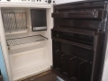 Продавам хладилник на12v, 220v и на газ. Размери:шир. 55см.,вис.-84см.,дълб.-55см., снимка 1