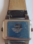 Луксозен мъжки часовник Q/Q QUARTZ WATER RESIST работи много красив с кожена каишка - 21782, снимка 4