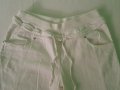 Дамски бял ленен панталон, снимка 2
