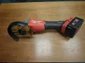 Акумулаторният ъглошлайф MILWAUKEE M18 с една батерия, снимка 5