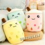 Плюшен шейк Бабъл Boba Tea Bubble Tea Cup , снимка 4