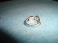 СТАР СРЕБЪРЕН ПРЪСТЕН СРЕБРО 925 АРТ НУВО СТИЛ 25263, снимка 7