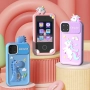 Коледна промоция -50% ! Детски смартфон с калъф еднорог / динозавър 2.8" / - различни цветове, снимка 2