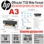 All-in-One Printer HP OfficeJet 7720 Wide, A3, снимка 1 - Принтери, копири, скенери - 44209221