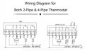 Управление вентилаторен конвектор HY08AC-4, с външен сензор, тъчскрийн и седмичен програматор, снимка 2