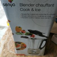 Senya SYCP-HB008C Cook & Ice V3 Нагреващ Блендер Миксер от неръждаема стомана, снимка 11 - Блендери - 41716318