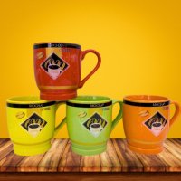 Порцеланова чаша за чай и кафе, 200ml, цветни варианти, снимка 3 - Чаши - 44200394