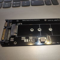 Адаптери SSD Adapter M.2 SSD to U.2 Adapter M2 SATA NVMe Key B/M NGFF SSD to type C , снимка 3 - Кабели и адаптери - 44781020